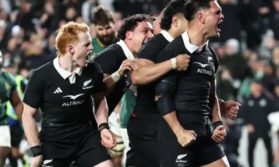 Olympian All Blacks debut